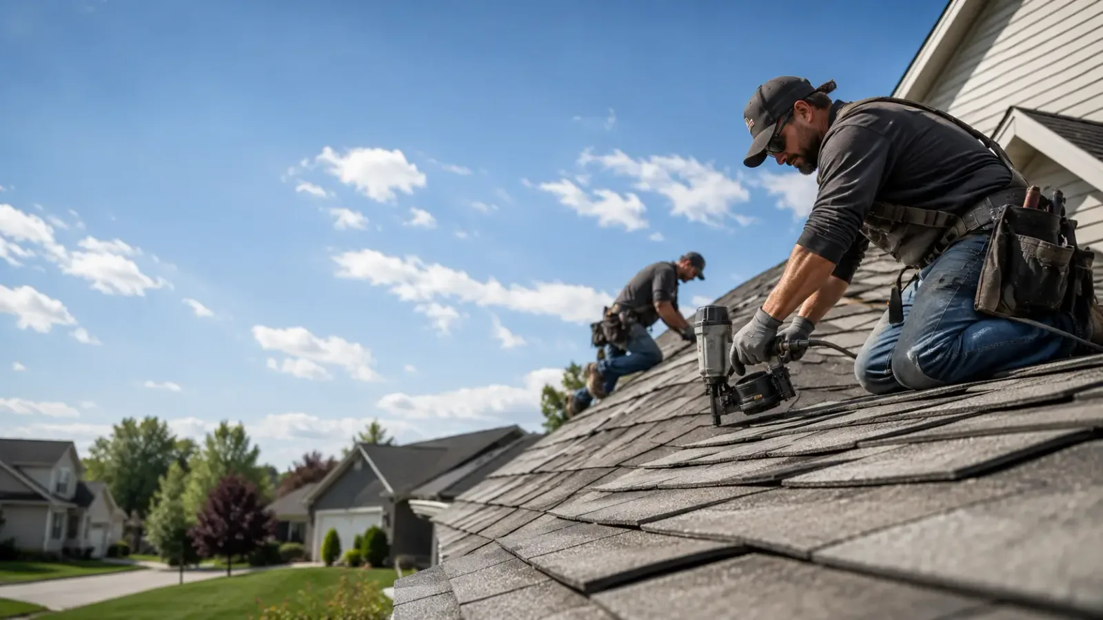 Storm Damage Roof Repair in Marlow, OK near me